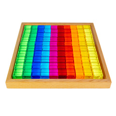 Bauspiel Lichtbauwürfel · 100 Teile