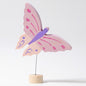Steckfigur rosa Schmetterling