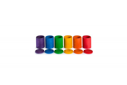 Grapat - Coloured Cups with Lid/Farbige Becher mit Deckel