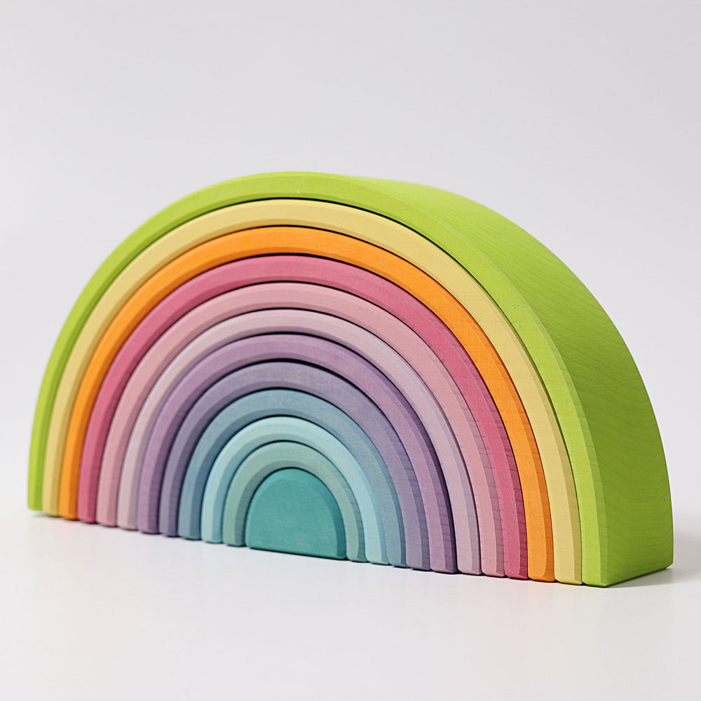 Grosser Regenbogen Pastell