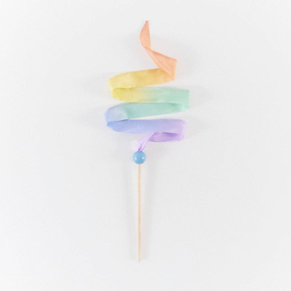 Mini Soft Regenbogen Streamer Pastell