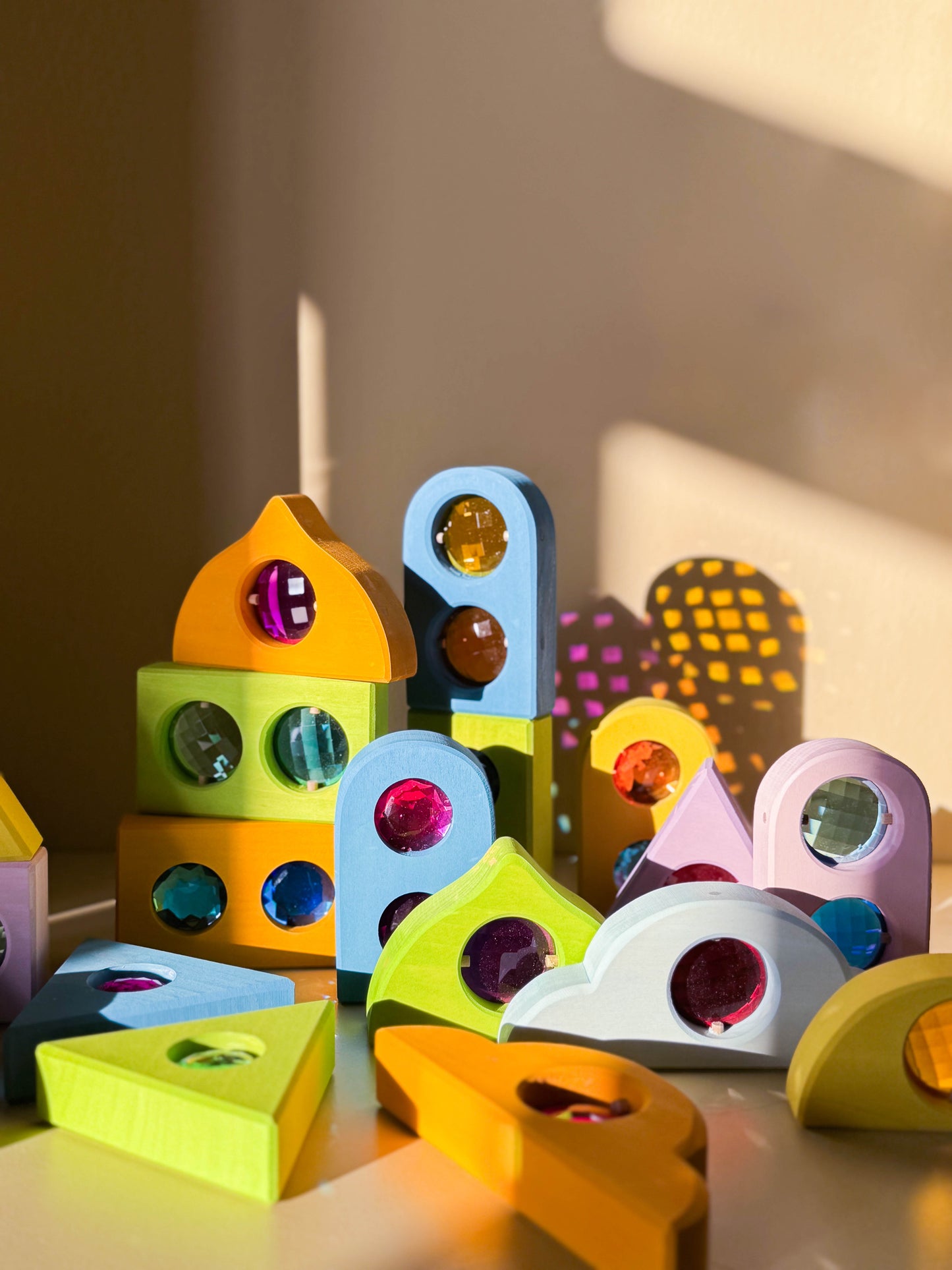 Funkeldächer in Pastell · 12 Teile