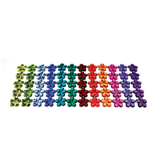 60 Funkelsteine Blumen