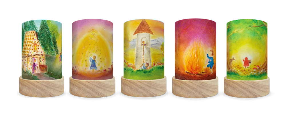 Lichterkarten Set - Märchen von Baukje Exler