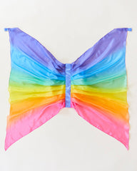 Regenbogen Wings aus Seide — für Fairy Dress-Up Play