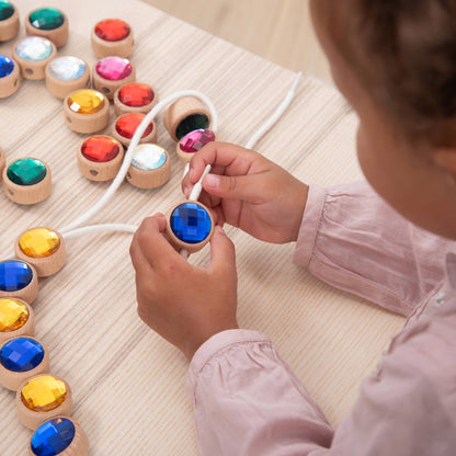 Tickit Holzfädelperlen