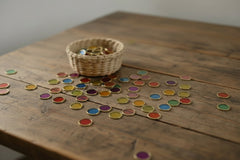 Magnetchips, 100 Stück, zur Verwendung mit Magnetstäben