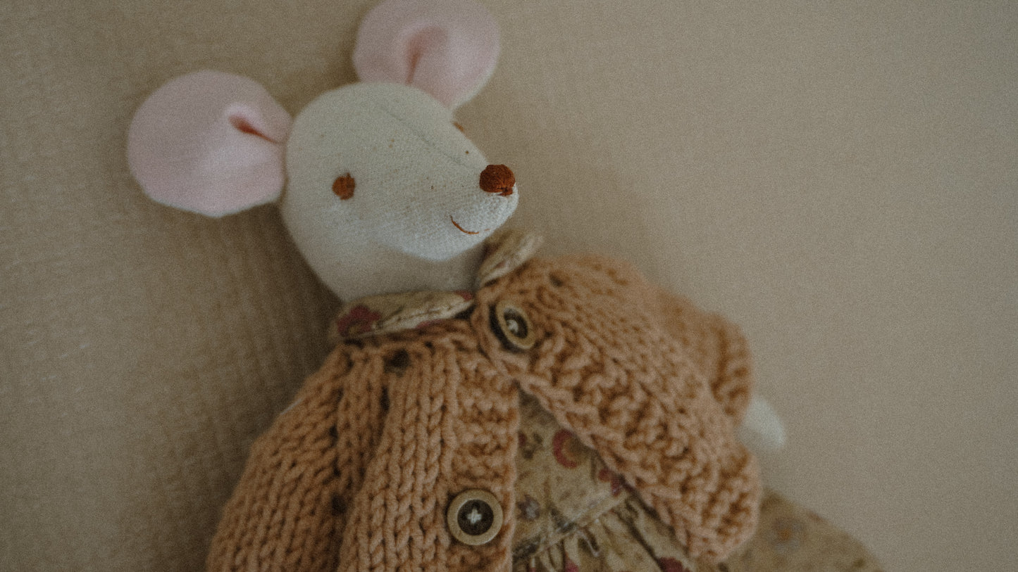 Glücksbub Mäuse Mama - Handgemachte Stoffmäuse