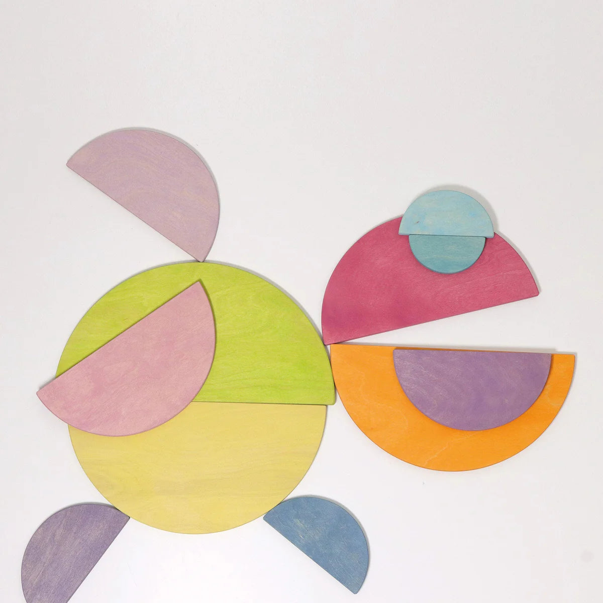Pastell Halbkreise