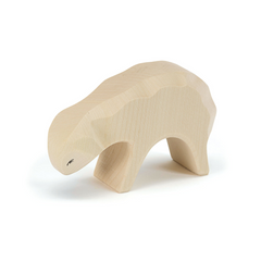 Ostheimer Schaf fressend