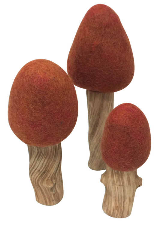 Filzbäume Herbst – 3er Set