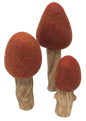 Filzbäume Herbst – 3er Set