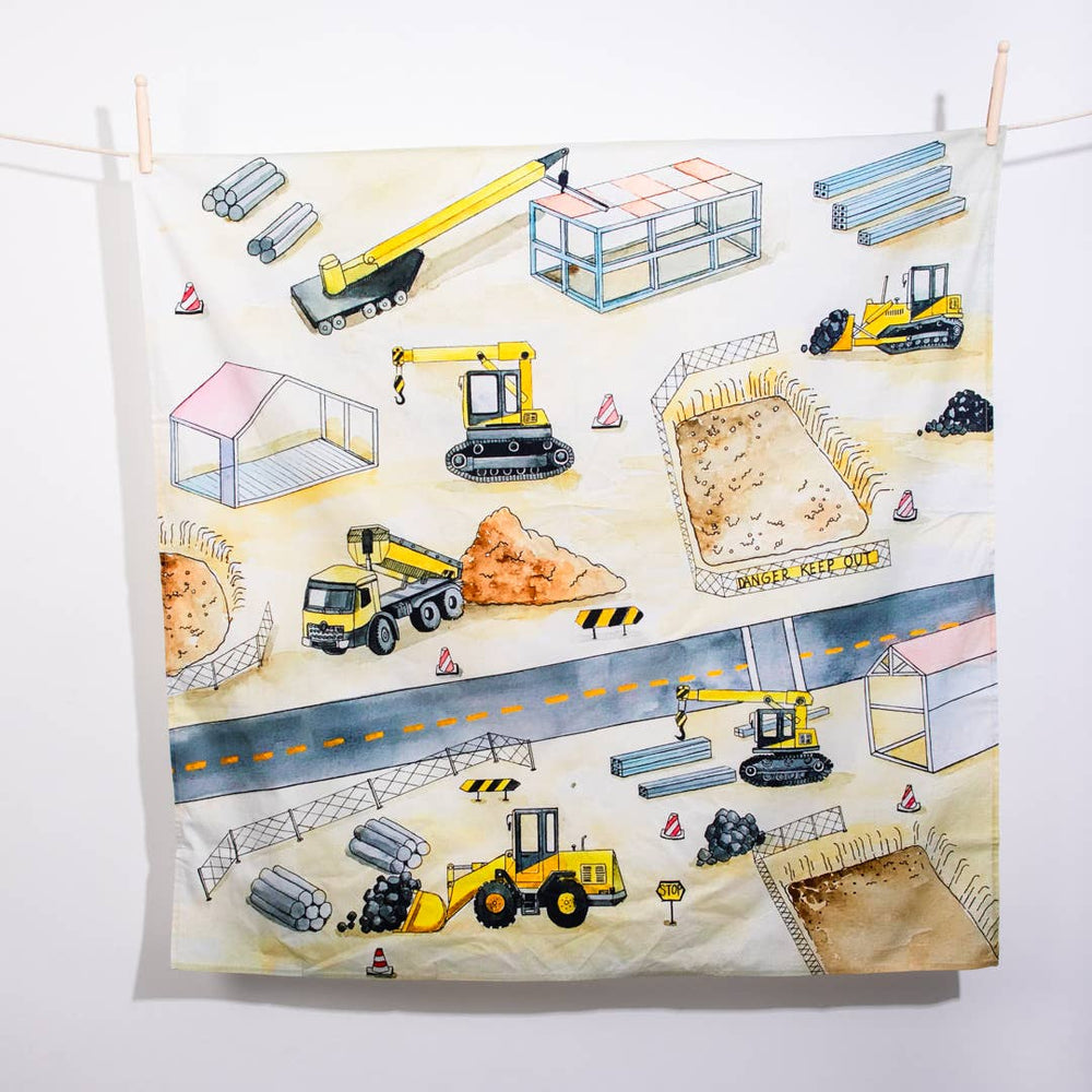 The Wonderie • Auf der Baustelle Maxi-Spieltuch