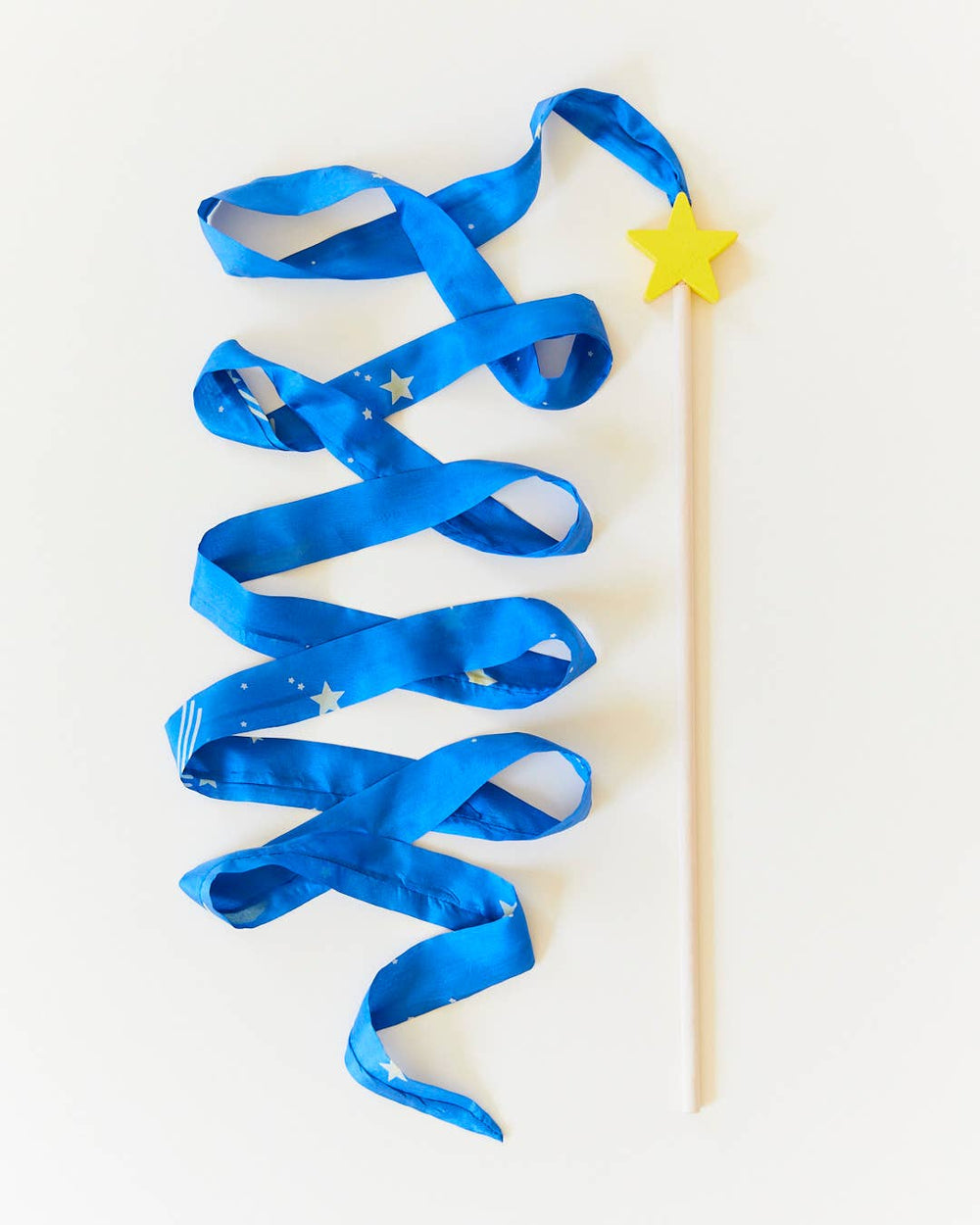 Star Silk & Wood Streamer — Zauberstab zum Spielen
