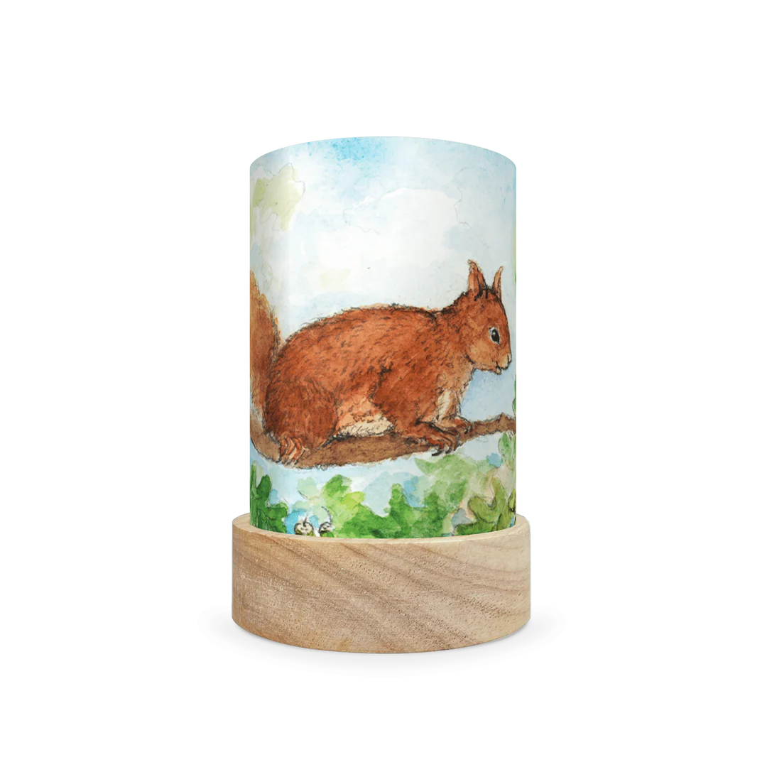 Lichterkarten Set - Tiere des Waldes von Eentje van Margo