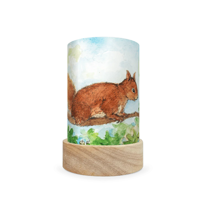 Lichterkarten Set - Tiere des Waldes von Eentje van Margo