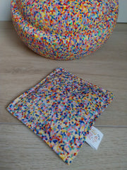 Stapelstein Super Confetti - Sensorik Kissen