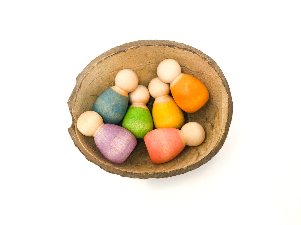 Grapat Baby Nins - 6 Holzfiguren