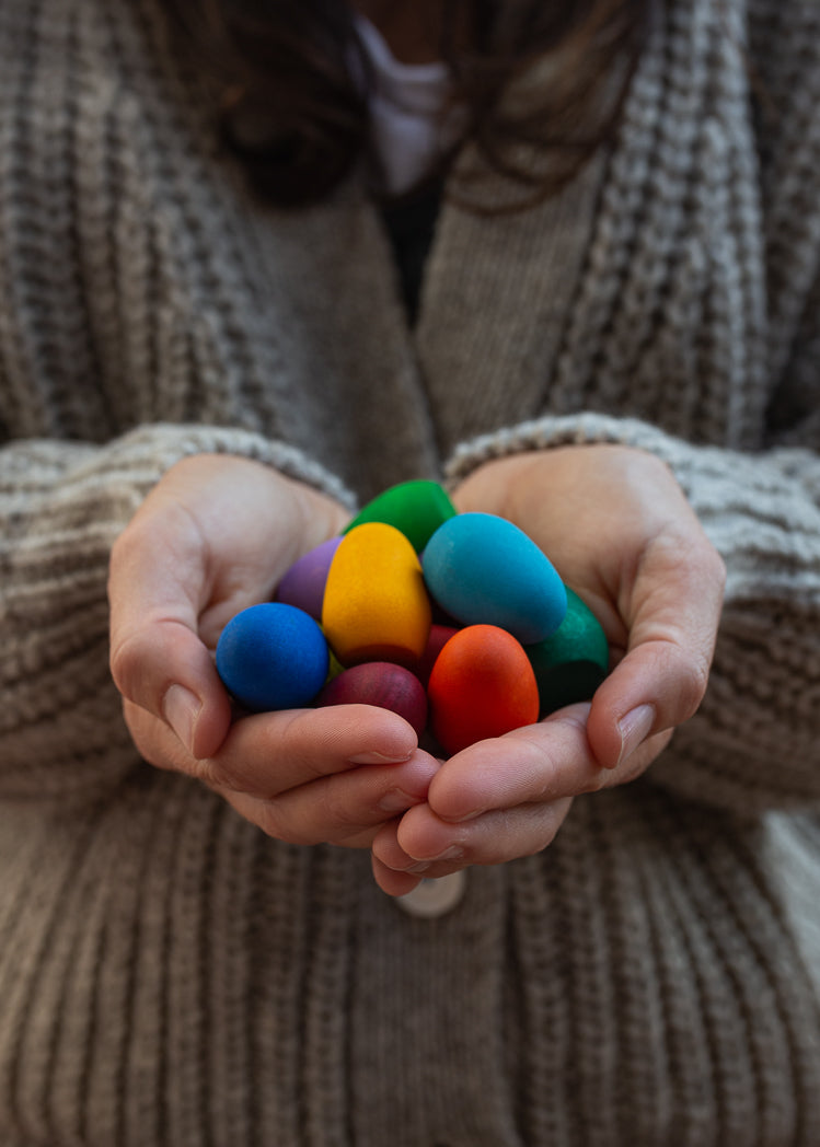 Grapat Mandala • Rainbow Eggs- Regenbogen Eier