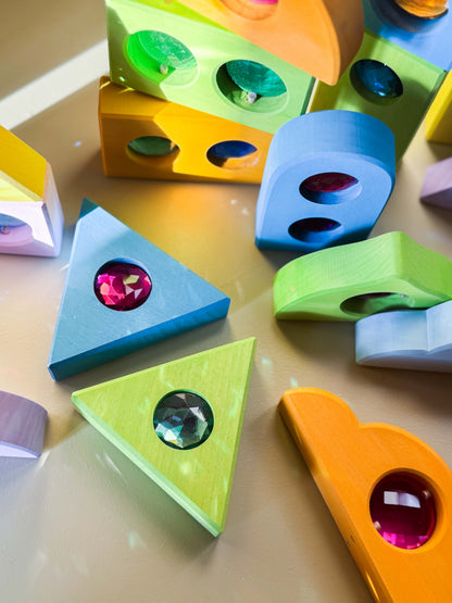 Funkeldächer in Pastell · 12 Teile