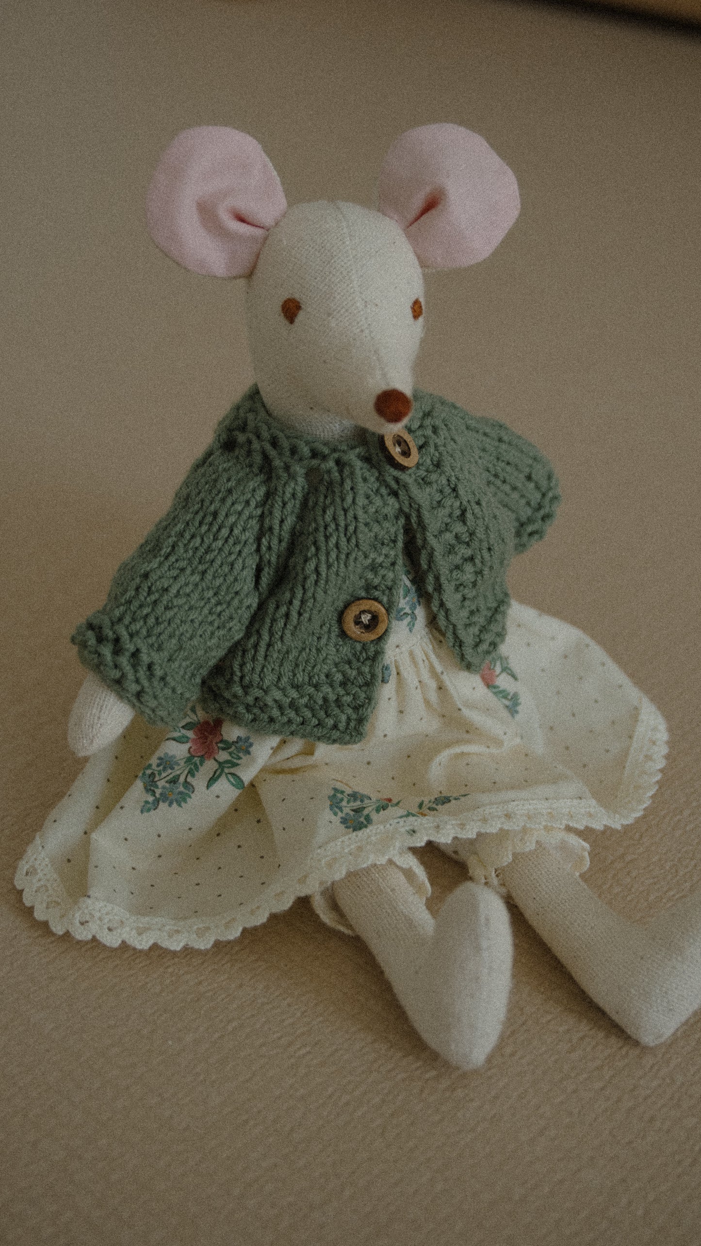 Glücksbub Mäuse Mama - Handgemachte Stoffmäuse