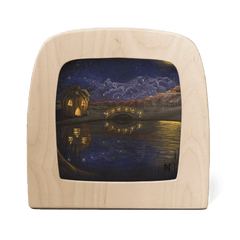 Lichterkarte - Oktober von Nathaniel Santa Cruz