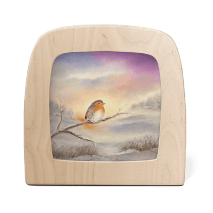 Lichterkarte - Winter Rotkehlchen