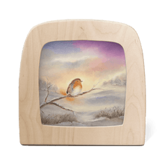 Lichterkarte - Winter Rotkehlchen