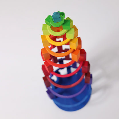 Konzentrische Kreise und Ringe Regenbogen