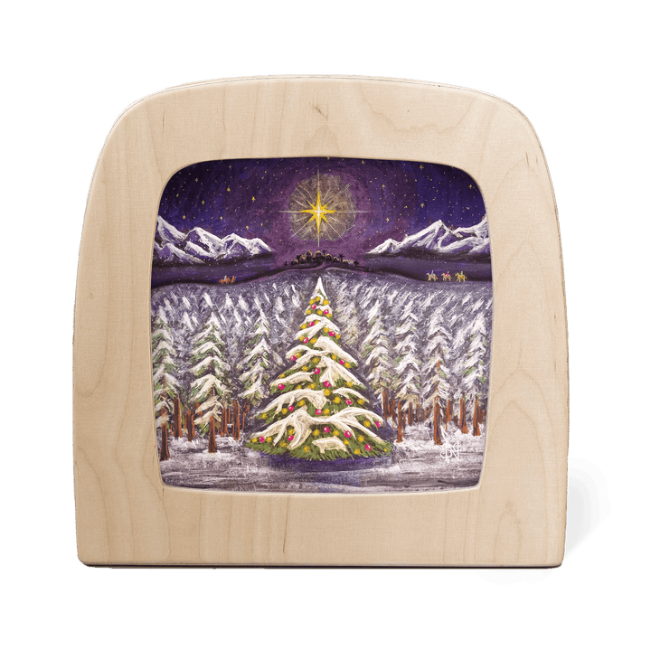 Lichterkarte -Weihnachten von Nathaniel Santa Cruz