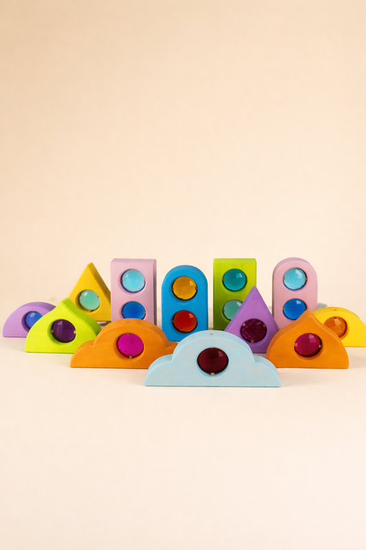 Märchenfenster in Pastell · 12 Teile