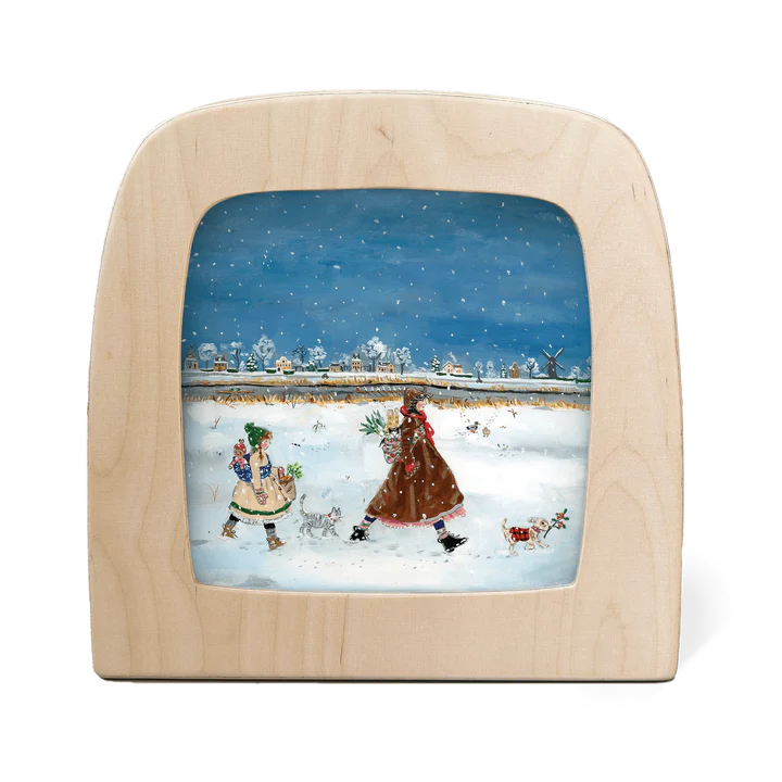 Lichterkarte - Winterspaziergang - Gwens Illustrations