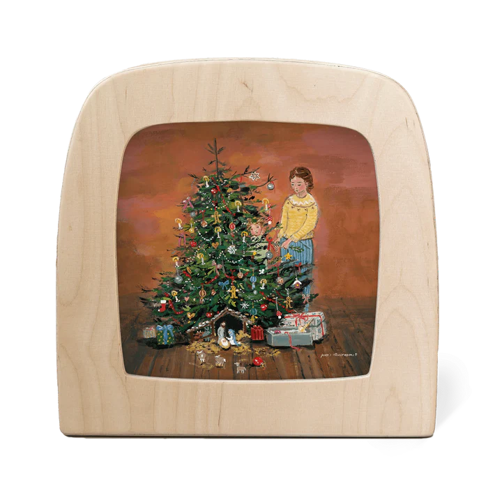 Lichterkarte - Tree Traditions - Gwens Illustrations