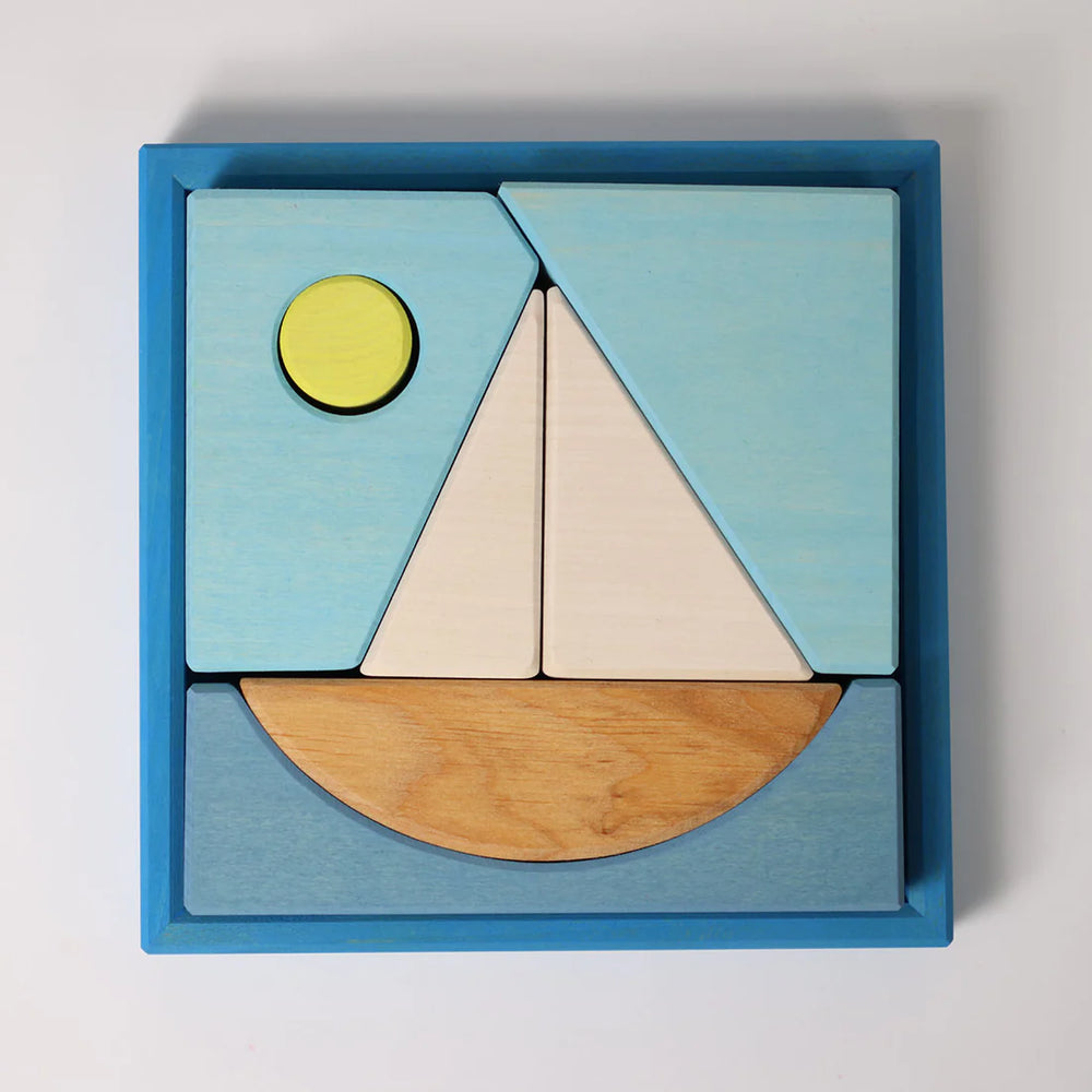 Bauspiel blau