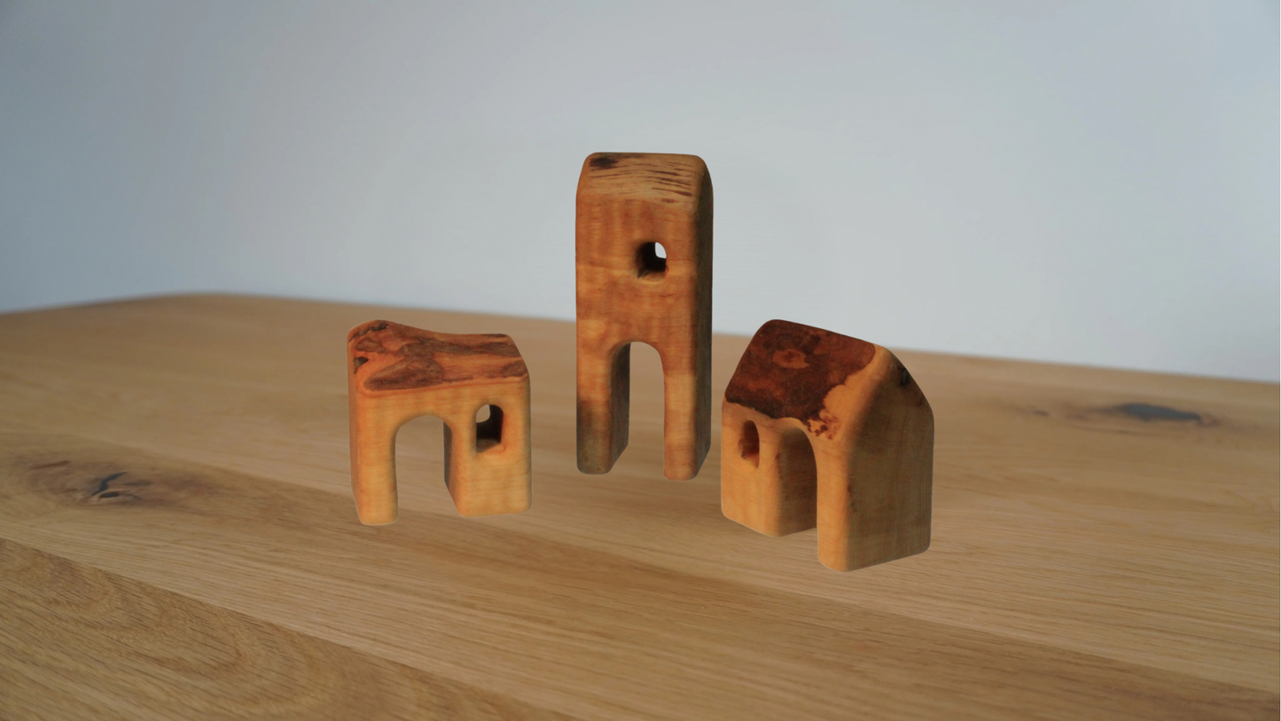 Bikeho - Häuser 3-tlg.