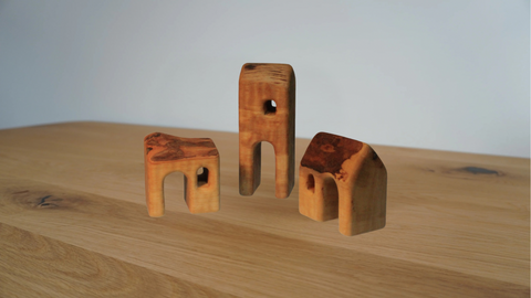 Bikeho - Häuser 3-tlg.