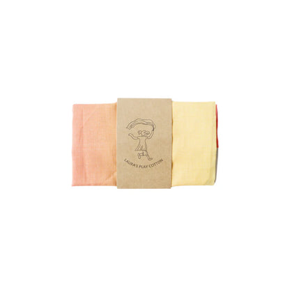 LAURAS PLAY COTTON Spieletuch Pastell Rainbow