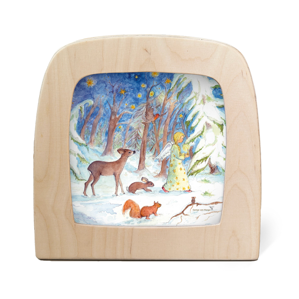 Lichterkarte - Winterwald - Entje Van Margo