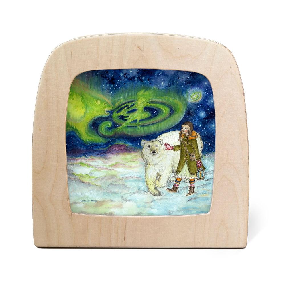 Lichterkarte - Polarlichter - Eentje van Margo