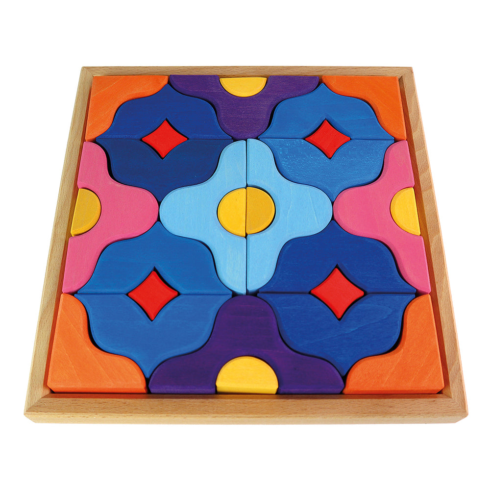 Bauspiel Ornamente Puzzle