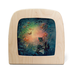 Lichterkarte -  Giesbert und der plätschernde Bach - Schmetterling