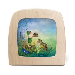 Lichterkarte -  Giesbert hört das Gras wachsen - Kuchen