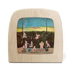 Lichterkarte - Etwas von den Wurzelkindern - Winter