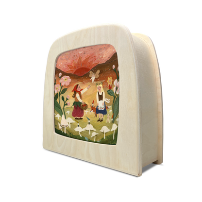 Lichterkarte - Sonnenuntergang der Feen - Tijana Draws