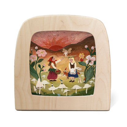 Lichterkarte - Sonnenuntergang der Feen - Tijana Draws