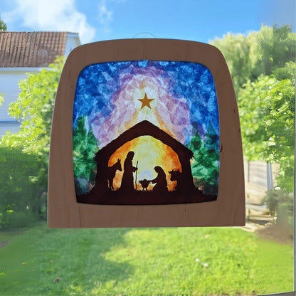 DIY Transparent: Krippe