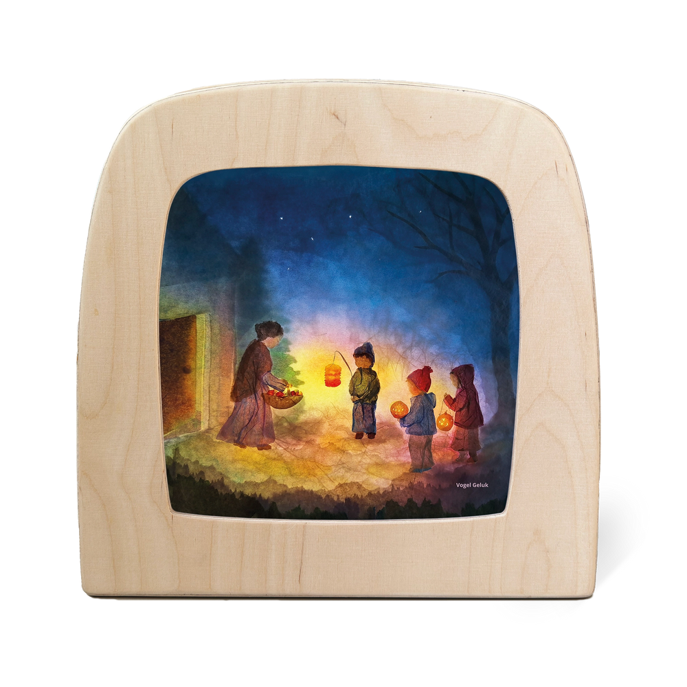 Lichterkarte - St. Martin - Vogel Geluk