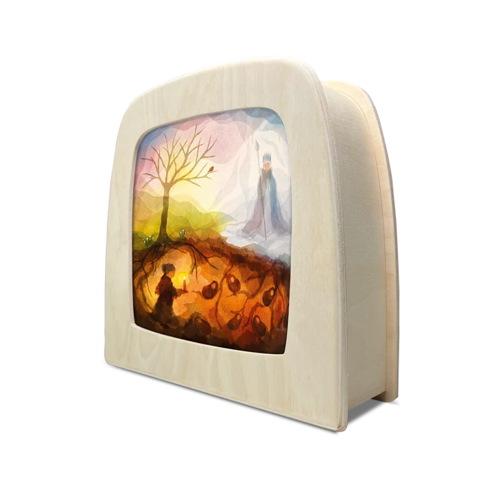 Lichterkarte - Gaia und der König - Vogel Geluk