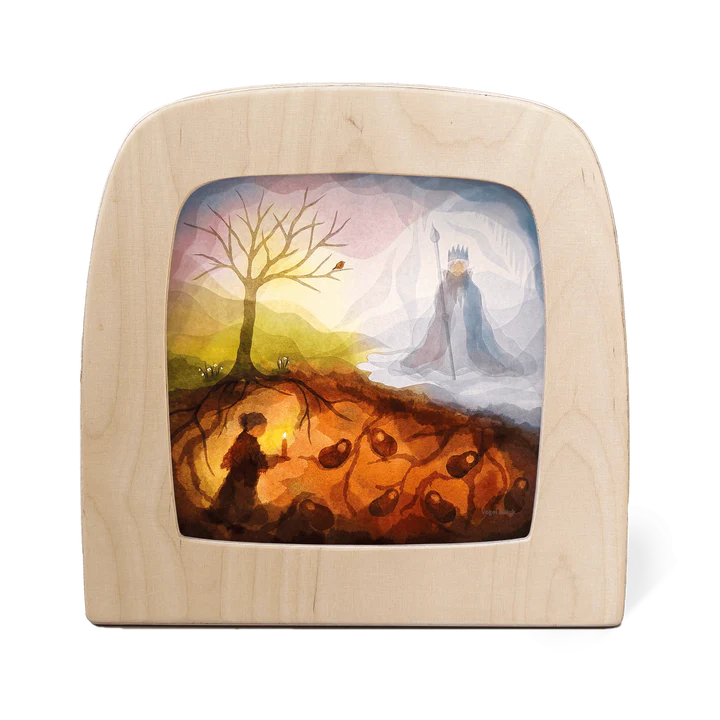 Lichterkarte - Gaia und der König - Vogel Geluk