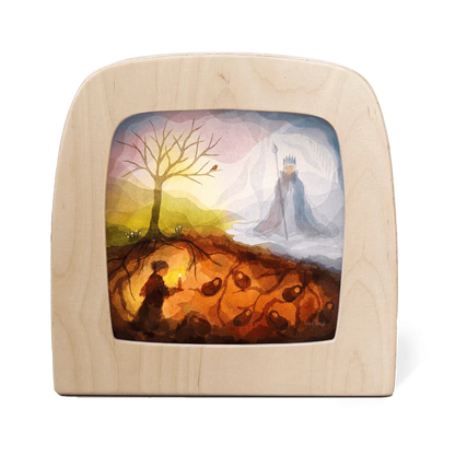 Lichterkarte - Gaia und der König - Vogel Geluk